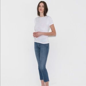 Baserange Omo White Tee Shirt Size Medium NWT Basic Closet Staple